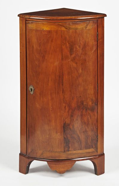 null ENCOUNTER in mahogany and natural wood opening by a door, the crossbar with...