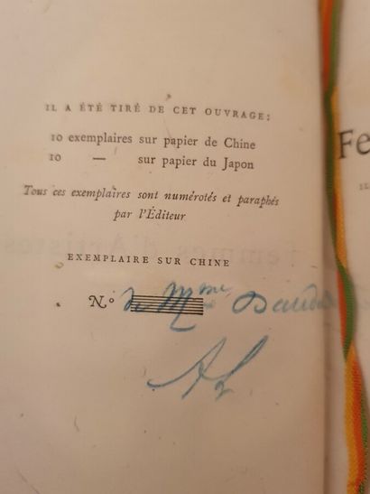 null Ensemble de LIVRES reliés des XVIIIe, XIXe et XXe siècle dont Lettres persanes,...