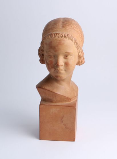 SORGEL (XXth CENTURY)

SCULPTURE of a young...