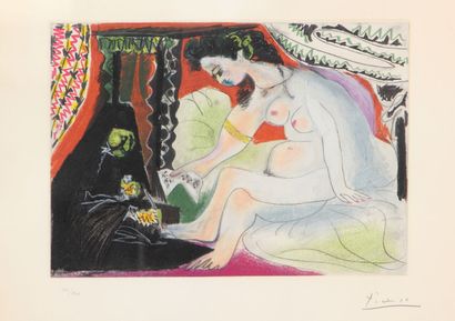 null AFTER PABLO PICASSO (1881-1973)

Bathsheba, 1966

Aquatint in colors, signed...