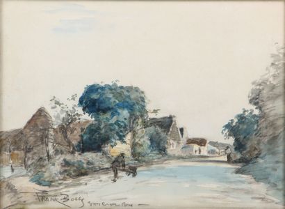 null FRANK BOGGS (1855-1926)

Busy Street in Grosrouvre

Charcoal and watercolor...