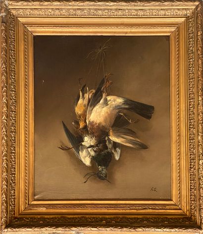 null 19TH CENTURY FRENCH SCHOOL 

Still life with a lapwing, a jay and a woodcock

Still...