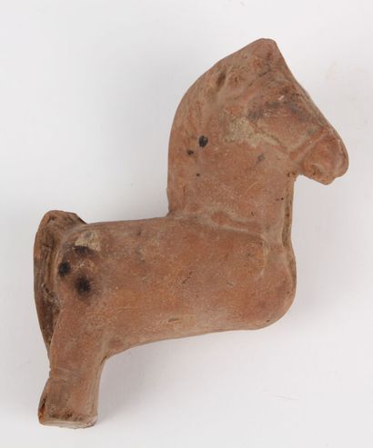 null HORSE (toy).
Terracotta
16 cm long
Egypt (Alexandria) - Roman period