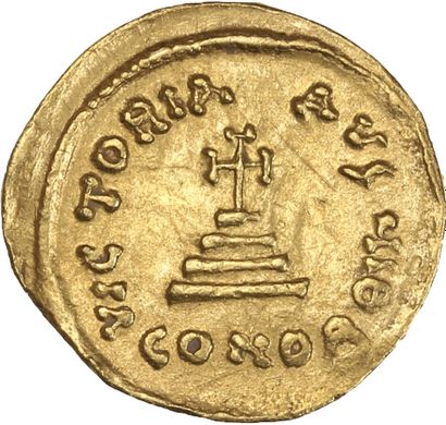 null HÉRACLIUS (610-641) et HÉRACLIUS CONSTANTIN

Solidus. Constantinople. 4,29 g.

Leurs...