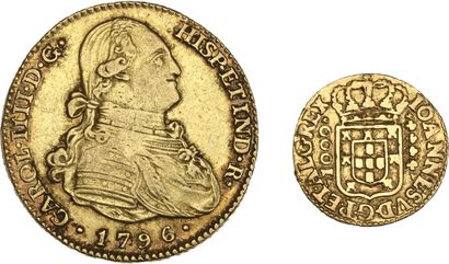 ESPAGNE : Charles IV (1788-1808) 
4 escudos...