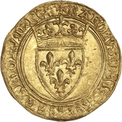 CHARLES VI (1380-1422)

Écu d'or à la couronne....