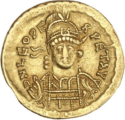 LÉON Ier (457-474) 
Solidus. Constantinople....