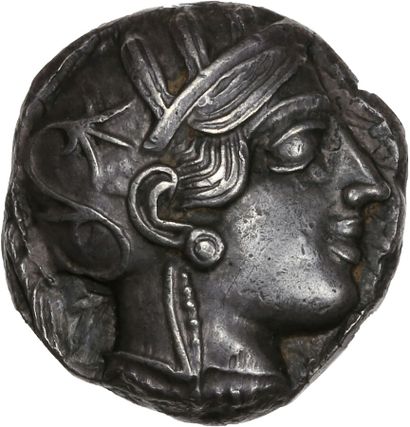 ATTIQUE, Athènes (480-407 av. J.-C.) 
Tétradrachme....