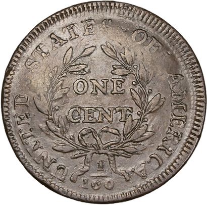 null ÉTATS-UNIS

Cent. 1798 ou 1799. date illisible 

Frappe tréflé. Très bel ex...