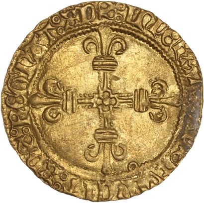 null CHARLES VIII (1483-1498)

Écu d'or au soleil. Toulouse. 3,49 g.

D. 575. 

Léger...