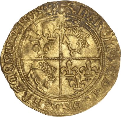 null CHARLES VIII (1483-1498)

Écu d'or au soleil du Dauphiné, 1er type. Crémieu....