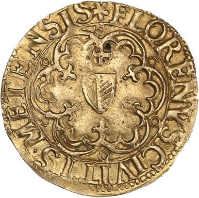 null CITÉ de METZ

Florin d'or au saint Étienne. XVIIe siècle. 3,27 g.

B. 1657.

TTB...