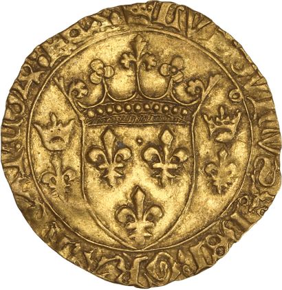 LOUIS XI (1461-1483) 
Écu d'or à la couronne....