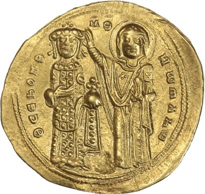 null ROMAIN III Argyre (1028-1034)

Histaménom nomisma. 4,09 g.

Le Christ trônant...