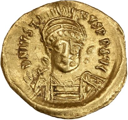 JUSTIN Ier (518-527) 
Solidus. Constantinople....