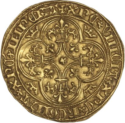 null CHARLES VI (1380-1422)

Écu d'or à la couronne. Villeneuve-les-Avignon. 3,92...