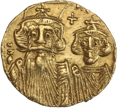 CONSTANS II (641-668), CONSTANTIN IV, HÉRACLIUS...