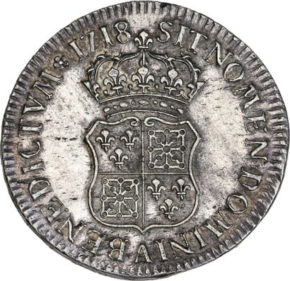 null LOUIS XV :

Écu de Navarre. 1718. Paris.

D. 1657.

TTB à superbe.