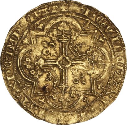 null CHARLES V (1364-1380)

Franc à pied. 3,79 g.

D. 360. 

TB.