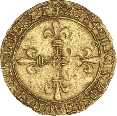 null LOUIS XII (1498-1514)

Écu d'or au soleil. Toulouse. 3,44 g.

D. 647.

Presque...