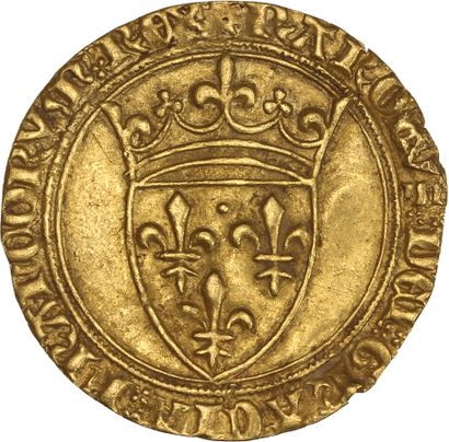 null CHARLES VI (1380-1422)

Écu d'or à la couronne. 3,85 g.

D. 369. 

Très bel...