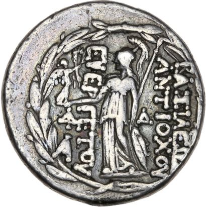 null ROYAUME SÉLEUCIDE : Antiochus VII (138-129 av. J.-C.)

Tétradrachme. 16,68 g.

Sa...