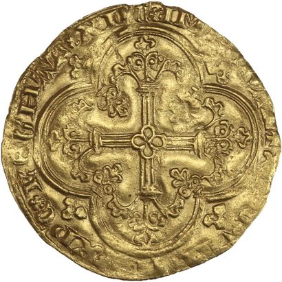 null JEAN II, le Bon (1350-1364)

Franc à cheval. 3,78 g.

D. 294.

Traces de monture...