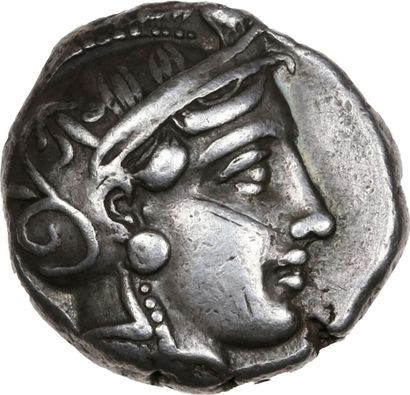 ATTIQUE, Athènes (480-407 av. J.-C.) 
Tétradrachme...