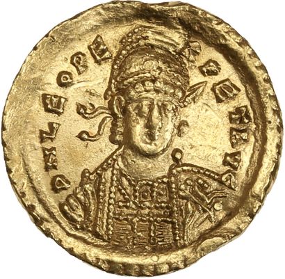 LÉON Ier (457-474) 
Solidus. Constantinople....