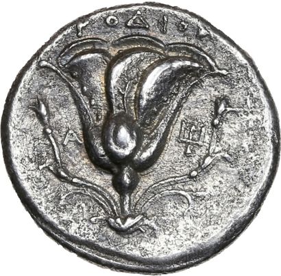 null CARIE, Rhodes (305-275 av. J.-C.)

Didrachme (IIIe-IIe siècle av. J.-C.). 6,39...