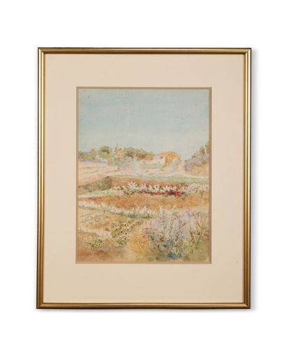 null CLAUDE MORTAGNE (XXE SIÈCLE)

Mas provençal

Village à la rivière

Deux aquarelles...