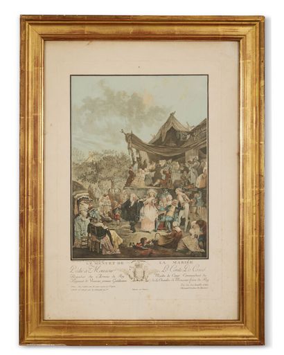 null D'APRÈS PHILIBERT-LOUIS DEBUCOURT (1755-1832)

Le menuet de la Mariée

La Noce...