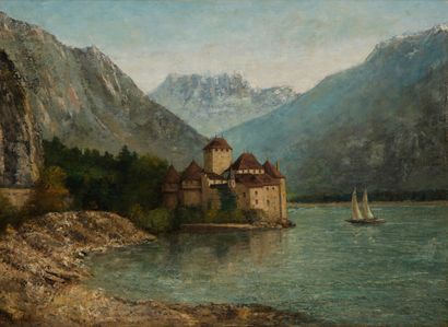 null Gustave COURBET (1819-1877) et Cherubino PATA (1827-1899)

Le château Chillon...