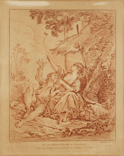 null D'APRÈS FRANÇOIS BOUCHER (1703-1770) et divers

Scènes pastorales et jeunes...