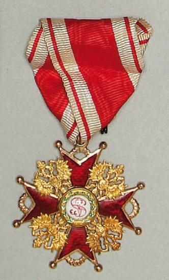 null EMPIRE DE RUSSIE Croix de chevalier de 3ème classe pour un chrétien, 40 mm,...