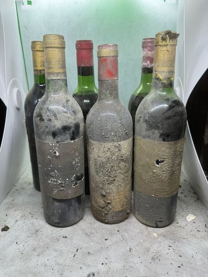 null 6 bouteilles BORDEAUX (Issan, Lynch-Bages, Brane, Belgrave)