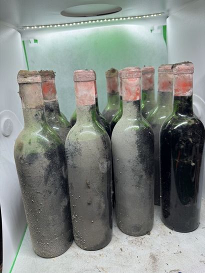 null 12 bottles Château BRANE-CANTENAC 1970, 2° cru Margaux (SE, 1 LB, 11 B)