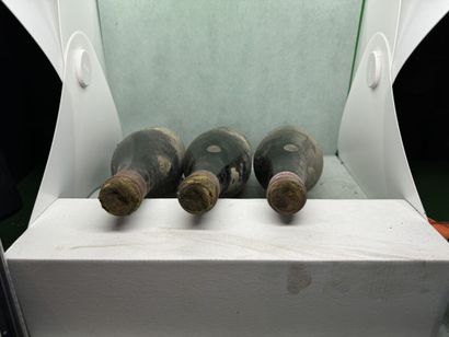 null 3 bottles LA ROMANÉE 1919, Marey & Liger-Belair (damaged capsules, ela, 1 B,...