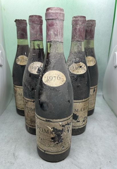 null 6 bottles POMMARD 1976 "Les Épenots 1er cru", Domaine Parent (es, elt, ela,...