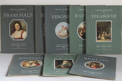null  Ensemble de huit revues : L'art et la couleur, Frans Hals ; Murillo ; Raphael...