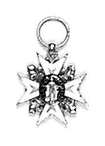 null Croix de chevalier de l'époque de la Restauration, réduite à 22 mm, or (contrôle...