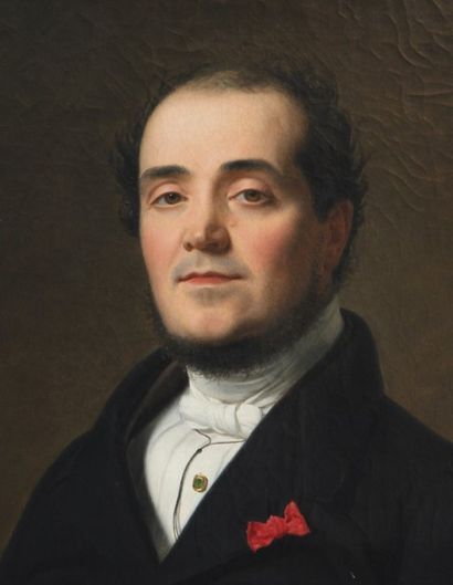 Alexandre François CAMINADE (1789-1862) PORTRAIT DE JULES CHOPPIN, AVOCAT À PARIS...