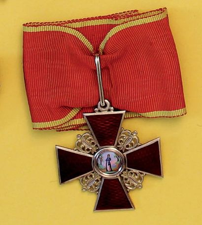 null Croix de chevalier de 2ème classe (= commandeur) à titre civil et pour un chrétien,...