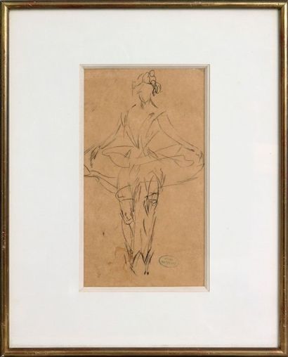 PAUL RENOUARD (1845-1924) Étude pour danseuses.

Suite de quatre dessins au crayon...