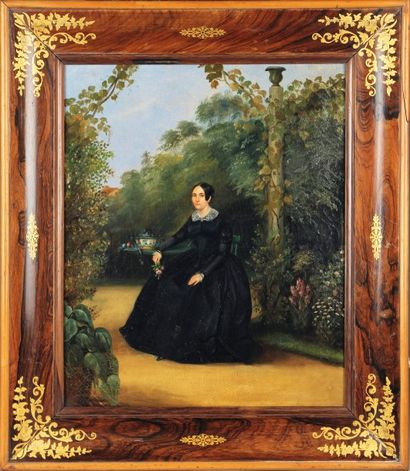 Clara ROYER, XIXème siècle 

Portrait présumé d'Augustin Rouquès et son épouse née...
