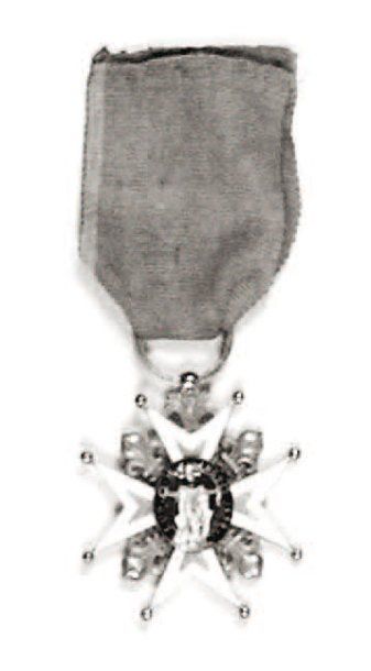 ORDRE ROYAL MILITAIRE DE SAINT-LOUIS (1693) Croix de chevalier de l'époque de la...