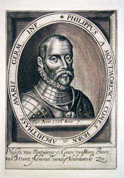 null -PHILIPPE II DE MONTMORENCY, Comte de Hornes (1524-1568), Seigneur de Nivelles...