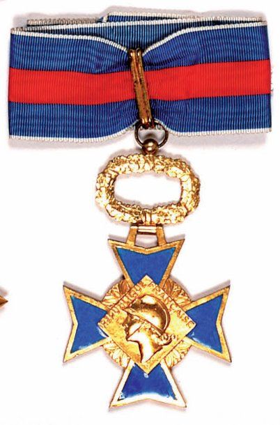 ORDRES DE MÉRITE - Ordre du Mérite Militaire (1957-1963) Croix de commandeur, 54...
