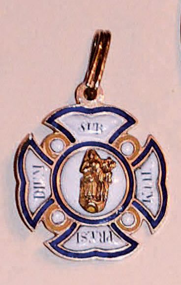 null *Ordre de Sainte-Anne (1783) Croix de Sainte-Anne de Münich, 27 x 32 mm, fabrication...