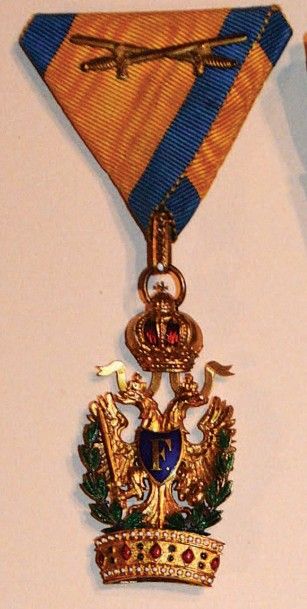 null *Ordre de la Couronne de Fer (1816) Insigne de 3ème classe avec «décoration...